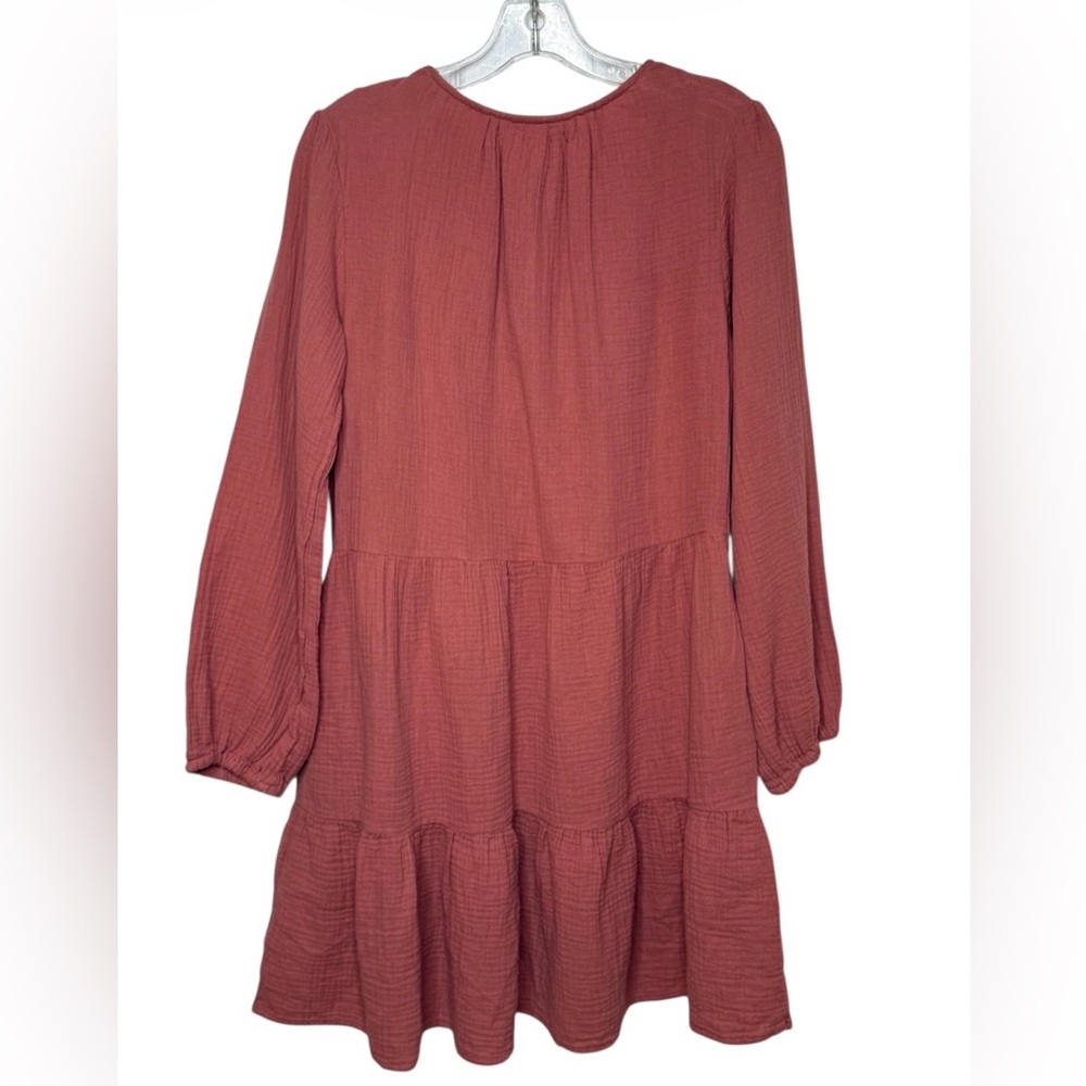 Joe Fresh Ruffled Babydoll Long Sleeve Dress XS - Picture 2 of 6